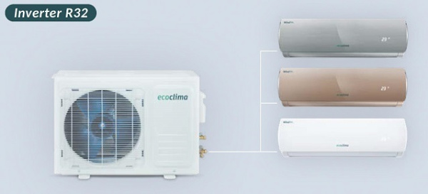 Ecoclima Multi line R32 Free Match  СM3-H22/4DR2