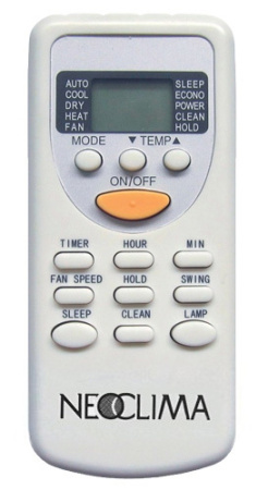 Neoclima ИК-пульт