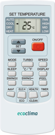 Ecoclima Frost Line ECW-AX18/FB-4R1 / EC-AX18/F-4R1